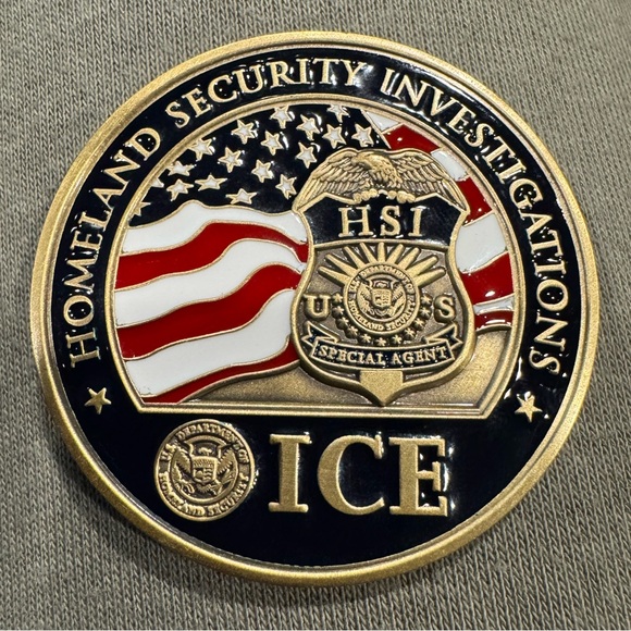 Challenge Coin•International Organized Crime Intelligence & Operations Center - Picture 2 of 2